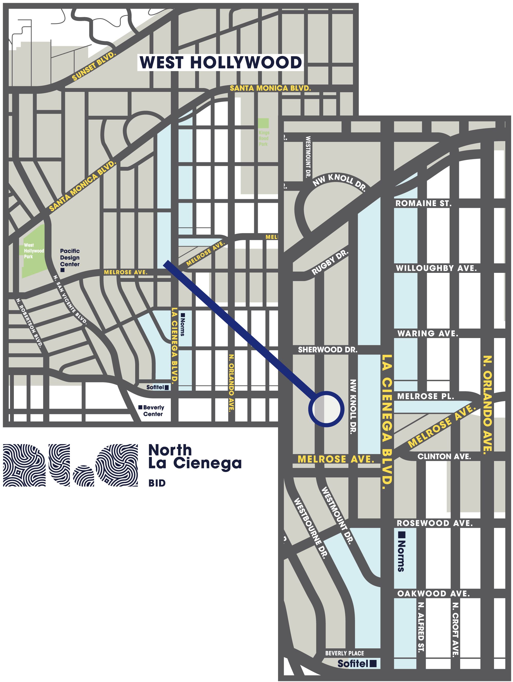 NORTHLAC Map - NORTHLAC